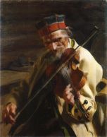De violist Hans Inders (Anders Zorn, 1904)